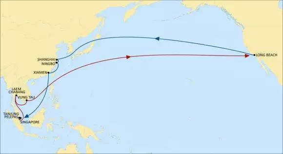 MSC推出新东南亚-美西跨太平洋服务