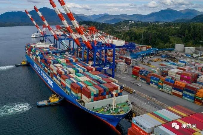 中远海运推出中国至美国的快速多式联运服务