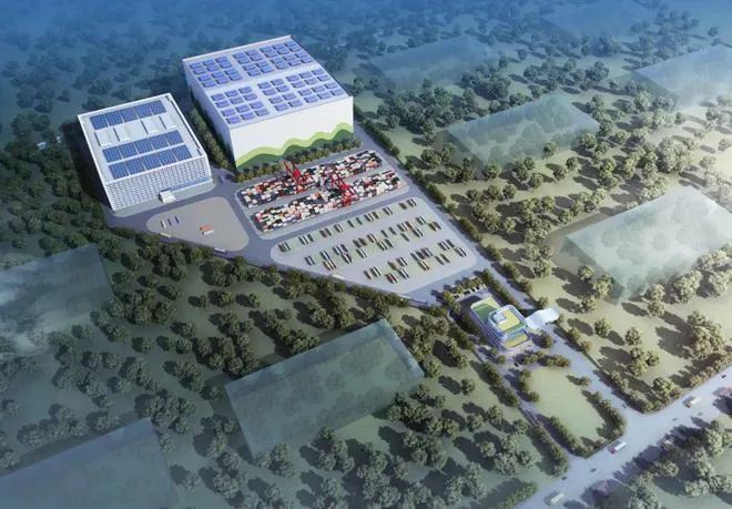 全国首个立体集装箱堆场开建，能装2.68万个空箱 