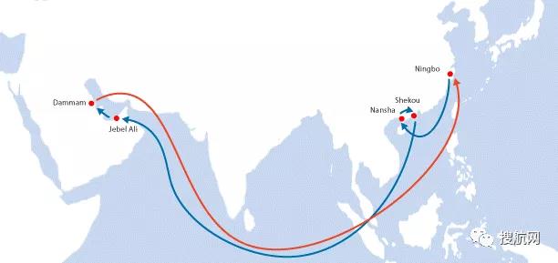 太平船务推出每周直航服务，连接华中华南和中东海湾地区