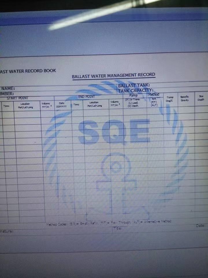 PSC检查不过关,海员也很冤!强烈呼吁统一压载水记录簿标准