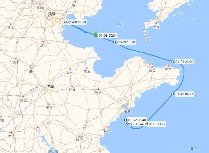 突发!日照海域一油船爆炸断成两截 15人获救2人失联