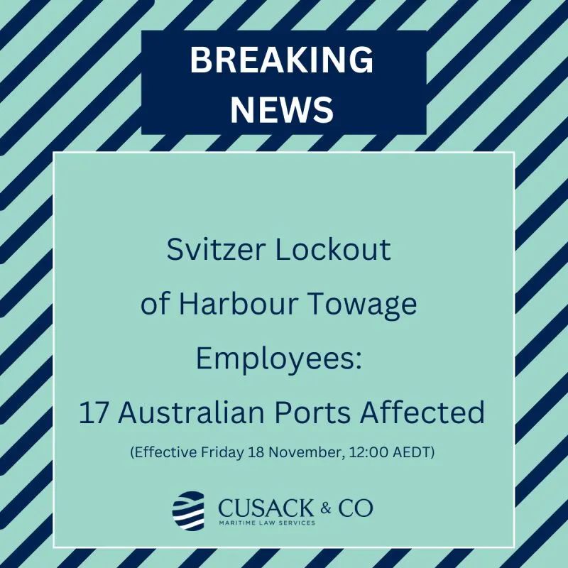 每年挣13万-20万$，澳洲拖轮船员频繁罢工惹恼拖轮公司，17港口或被迫关闭